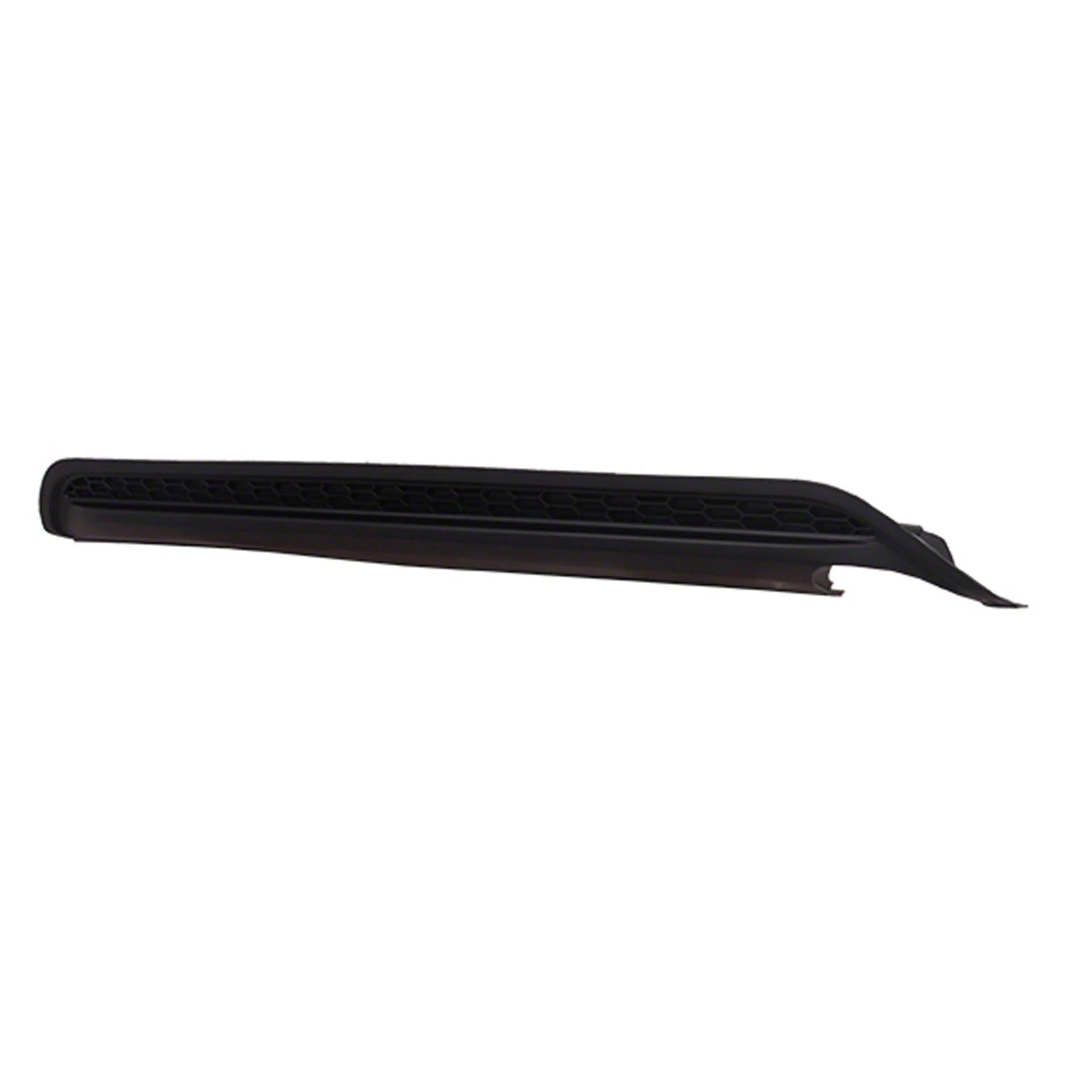 Replacement Black Polypropylene Rear Bumper Lower Valance (See Compatible Chart)