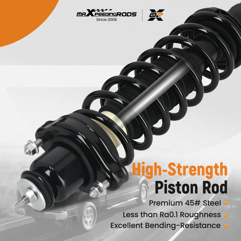 Pair Complete Rear Strut w/ Coil Spring for Mitsubishi Lancer (2002–2007)