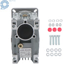 Worm Gearbox RV40 for Nema34 Stepper Motor (20:1 Ratio)