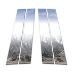 Diamond Grade 4pc Stainless Steel Pillar Post Covers for 2013-2019 Mercedes GL