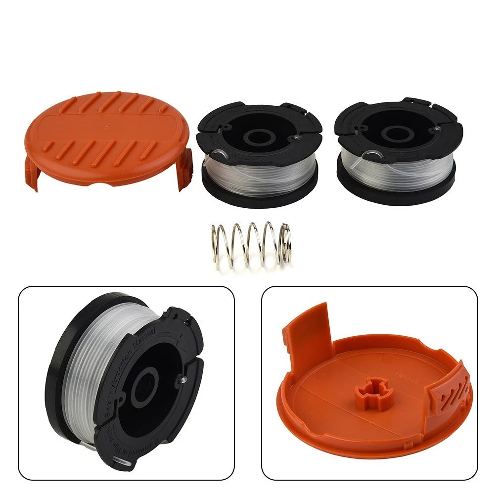 Strimmer Cover Cap Spool Line for Black Decker GLC3630L GLC3630L20 (2015–2023)