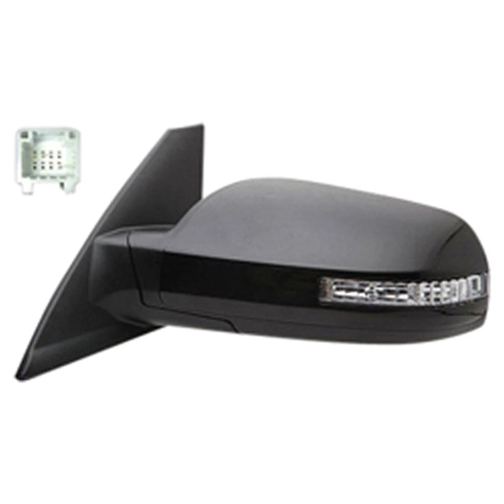 Replacement Driver Side Power Door Mirror w/Heated Glass w/Signal Light