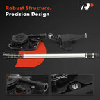3Pcs Oil Separator & PVC Vent Hose Kit for BMW 540i 740i 740iL