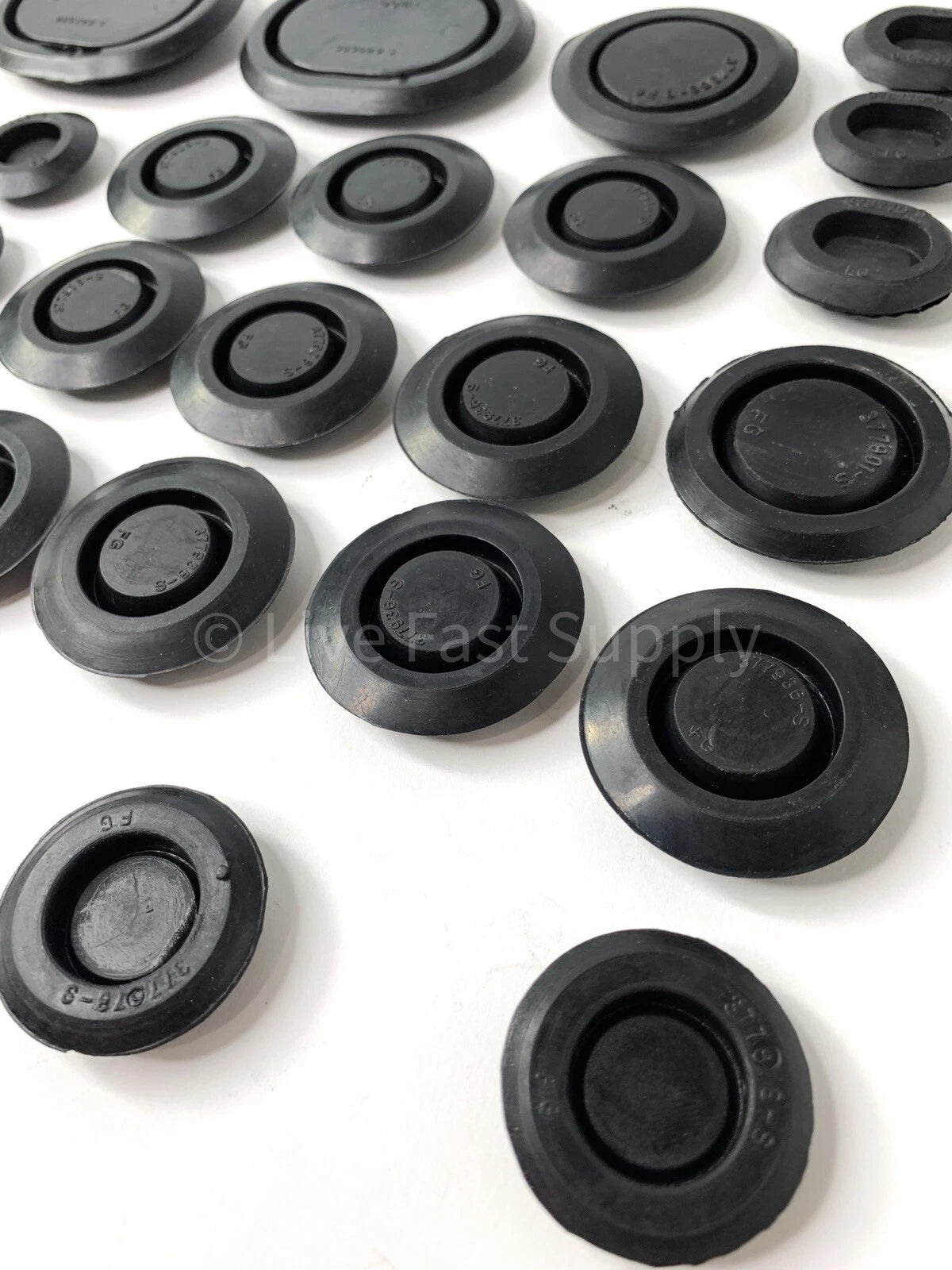 Rubber Body Plug Grommet Kit for Ford Mustang (1979–1993)