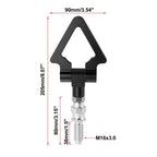 Tow Hook Triangle Ring for BMW 3 Series Z3 Z4 Black