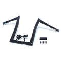 1.5" Prewired Handlebar for Harley Road King FLHRC (2008–2013) Spike Corner 12"