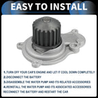 Water Pump for Chrysler Cirrus (No. 4694307AC, 04781569AB)