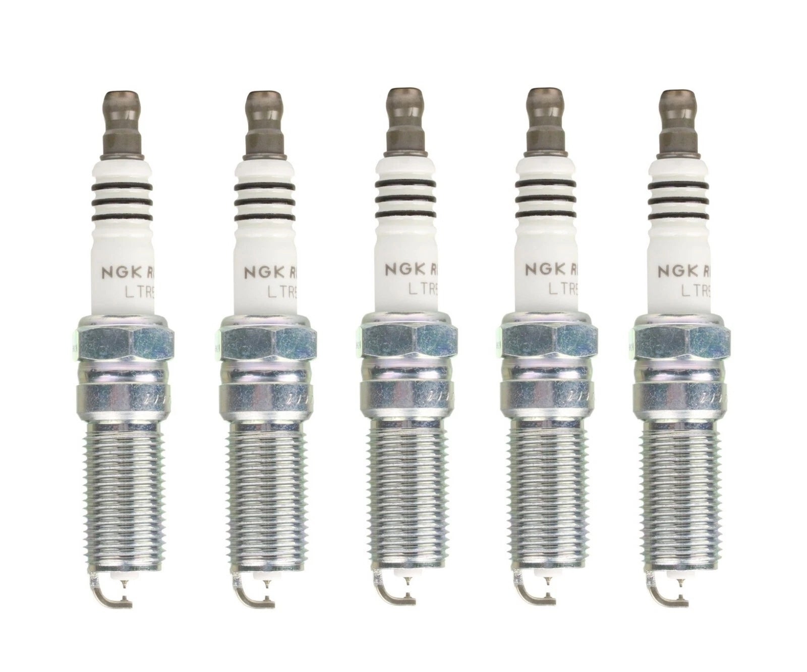 Set of 5 NGK Ruthenium HX Spark Plugs 0.044 for Chevy GMC Hummer Isuzu L5