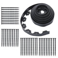 Lawn Border Edging Kit 40FT with 40 Anchoring Spikes for Garden