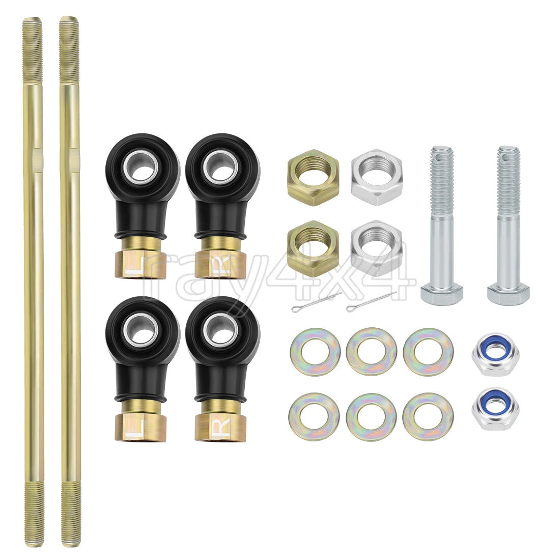 2 Tie Rods for Polaris Trail Blazer 250 1997–2006, 330 2008–2009