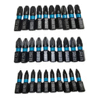 10PC Screwdriver Bits Set for Professional Use - 25mm Alloy Steel Magnetic Tips