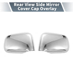 2X Rearview Mirror Cover Overlay Chrome for Honda CR-V (1992–2001)