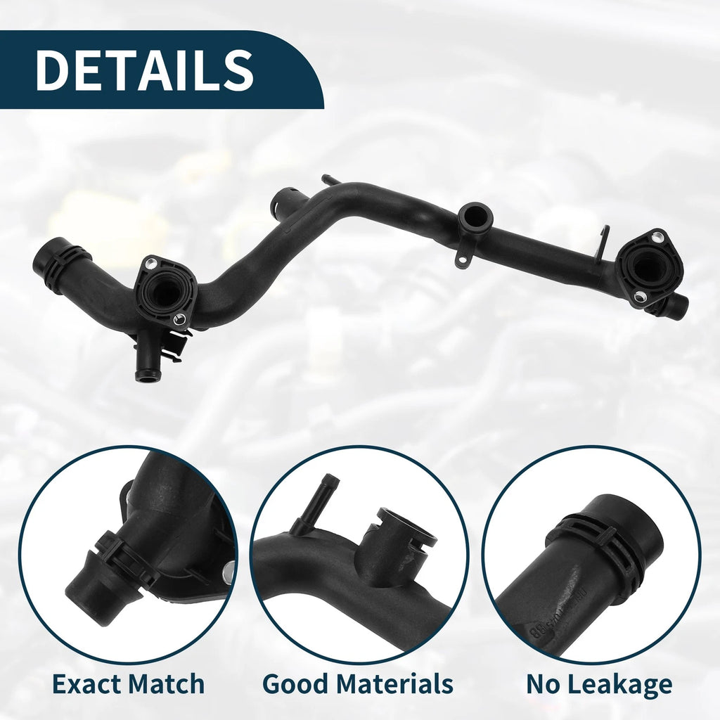 Engine Cooling Water Line for Audi Q5 S5 (2013–2017) No. 06E121045BB/06E121045AA