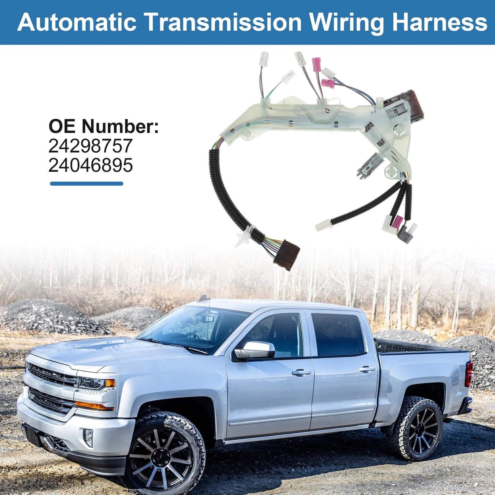 Automatic Transmission Wiring Harness for Chevy Silverado (2015–2018) 24298757