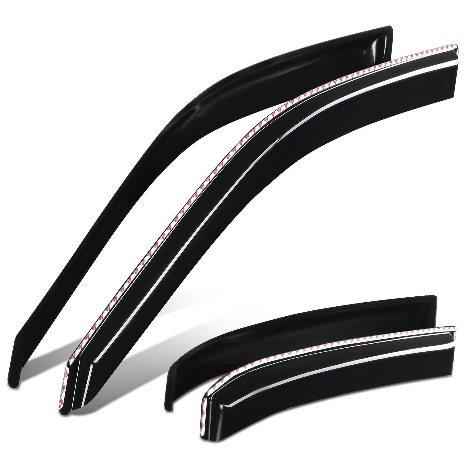 4-Piece In-Channel Wind Rain Side Window Visors for Chrysler 300 (2011–2023)