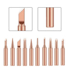 10pcs Soldering Tips for 900MT Soldering Station (Multiple Shapes)