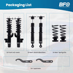 BFO Adjustable Coilovers for Mazda 3 BK BL (2004–2013)