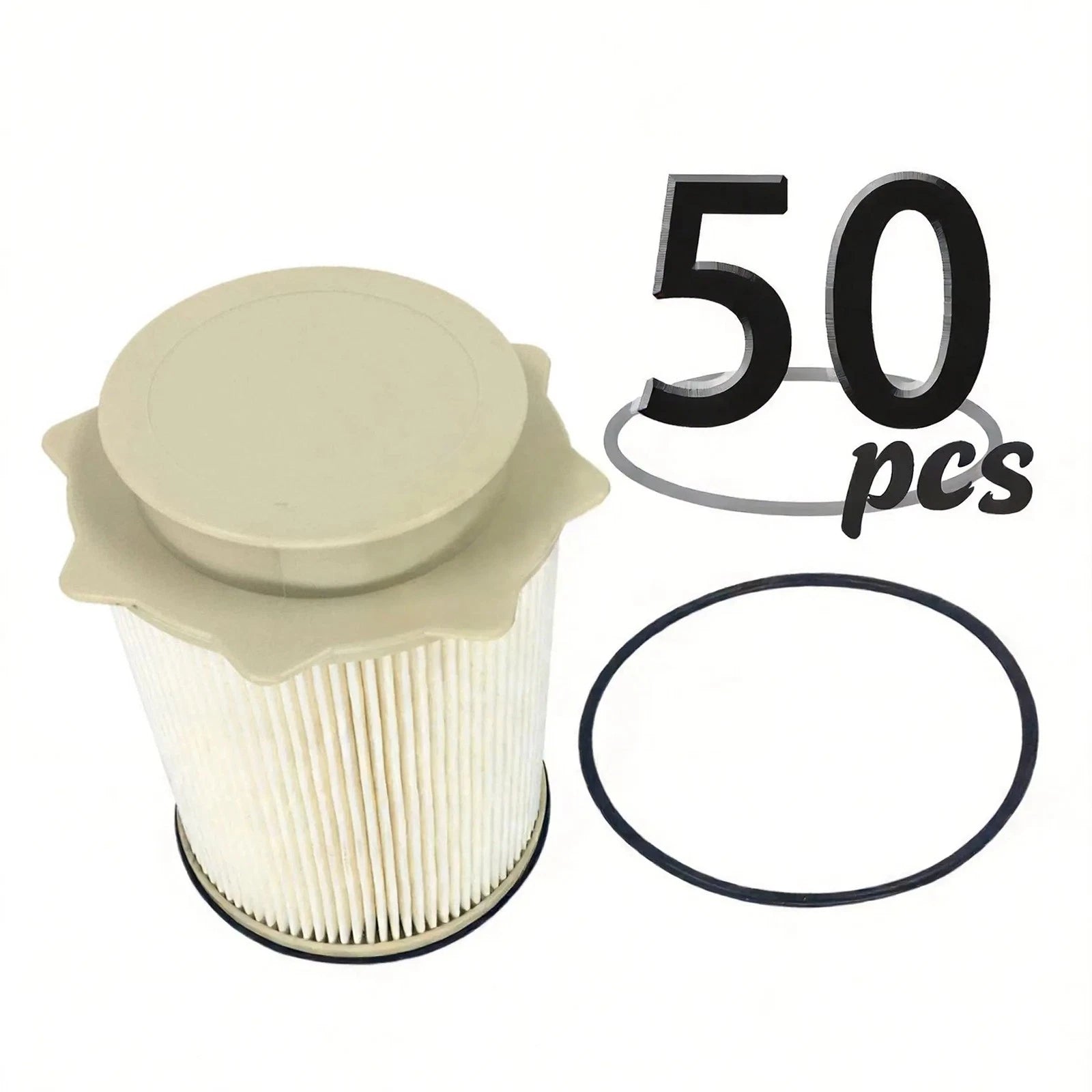 50PCS Diesel Fuel Filters for Dodge Ram 2500 3500 (2009–2016) 68157291AA