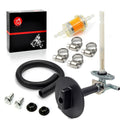 Tank Fuel Valve Petcock With Lever Screws for Honda Rancher 350 TRX350 (2000–2006)