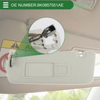 Car Sun Visor No. 8K0857551AE for Audi A1, Q3 (2013–2018) Left Driver Side