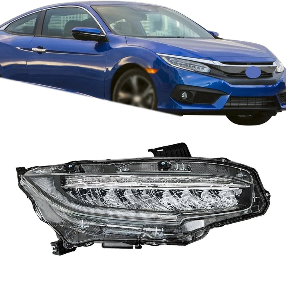 Full LED Right Side Headlight for Honda Civic (2016–2019)