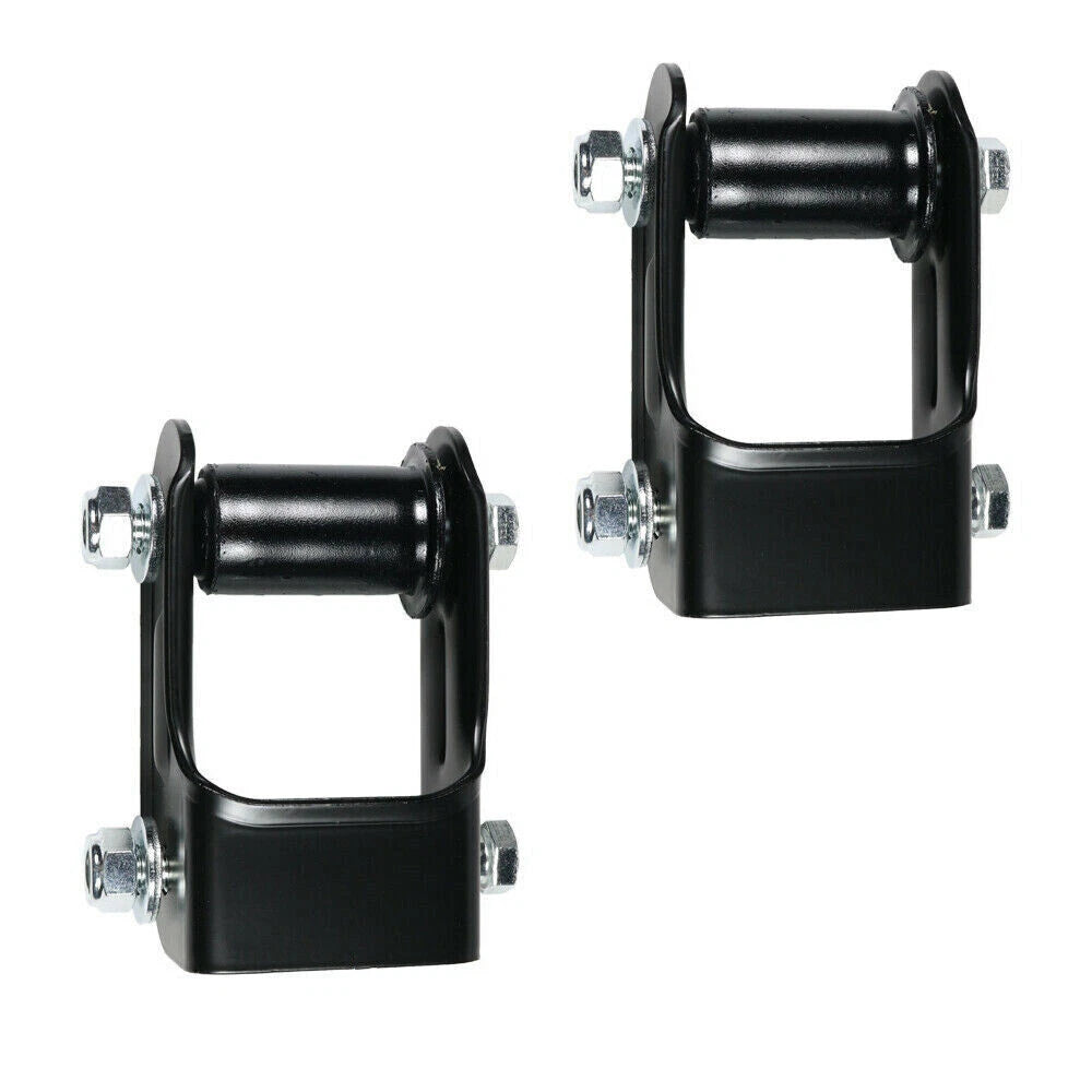 Pair Rear Leaf Spring Shackle Kit for Chevy Blazer S10 GMC Jimmy S15 (1983–2005)