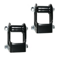 Pair Rear Leaf Spring Shackle Kit for Chevy Blazer S10 GMC Jimmy S15 (1983–2005)