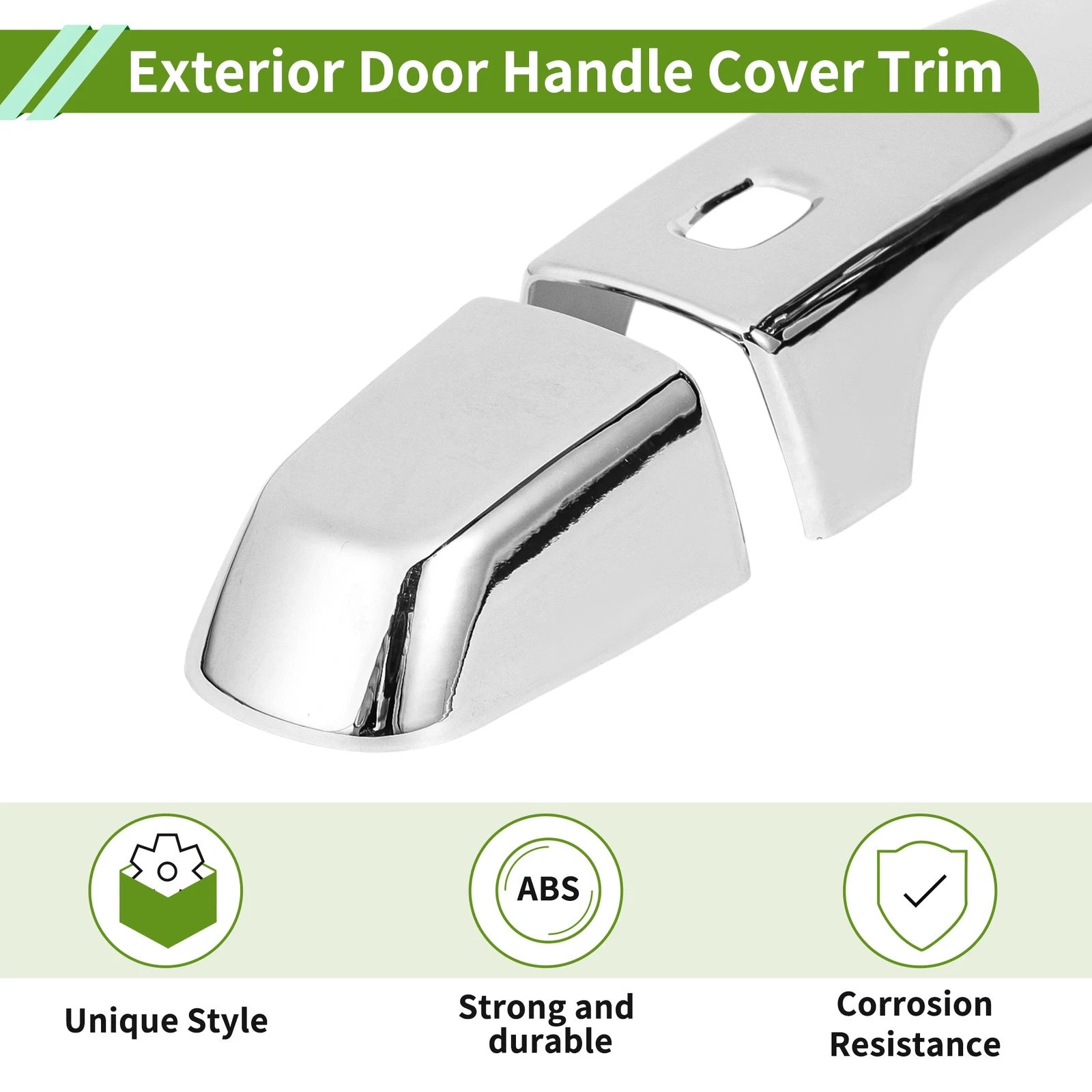 Exterior Door Handle Cover Trim for Chevrolet Camaro (2016–2023) Electroplated