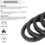 Set of 5 Oil Seal Rotary Shaft Seal for Various Models (82x105x12mm)