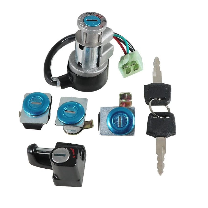 Ignition Key Switch Seat Lock for Honda CN250 Helix (1986–2007) 35010-KS4-711