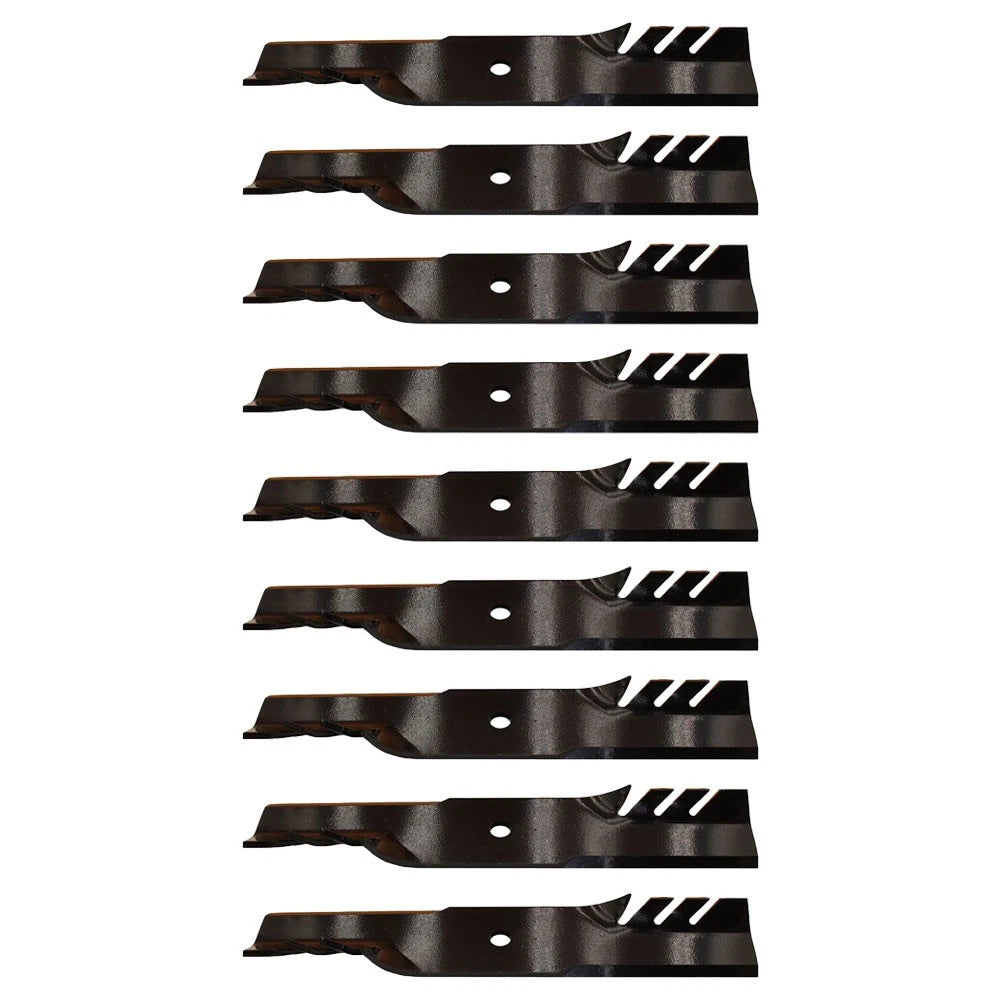 Pack of 9 Mulching Blades 17-3/16" for John Deere (Fits 396-738)