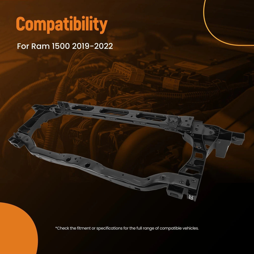 1PC Front Radiator Support for Dodge Ram 1500 (2019–2022) 68403786AB