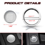 Ignition Push Button Cover Trim for Audi A4 A5 (2009-2024)