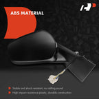 Manual Fold Blind Spot Passenger Power Mirror for Toyota Yaris (2012–2014)