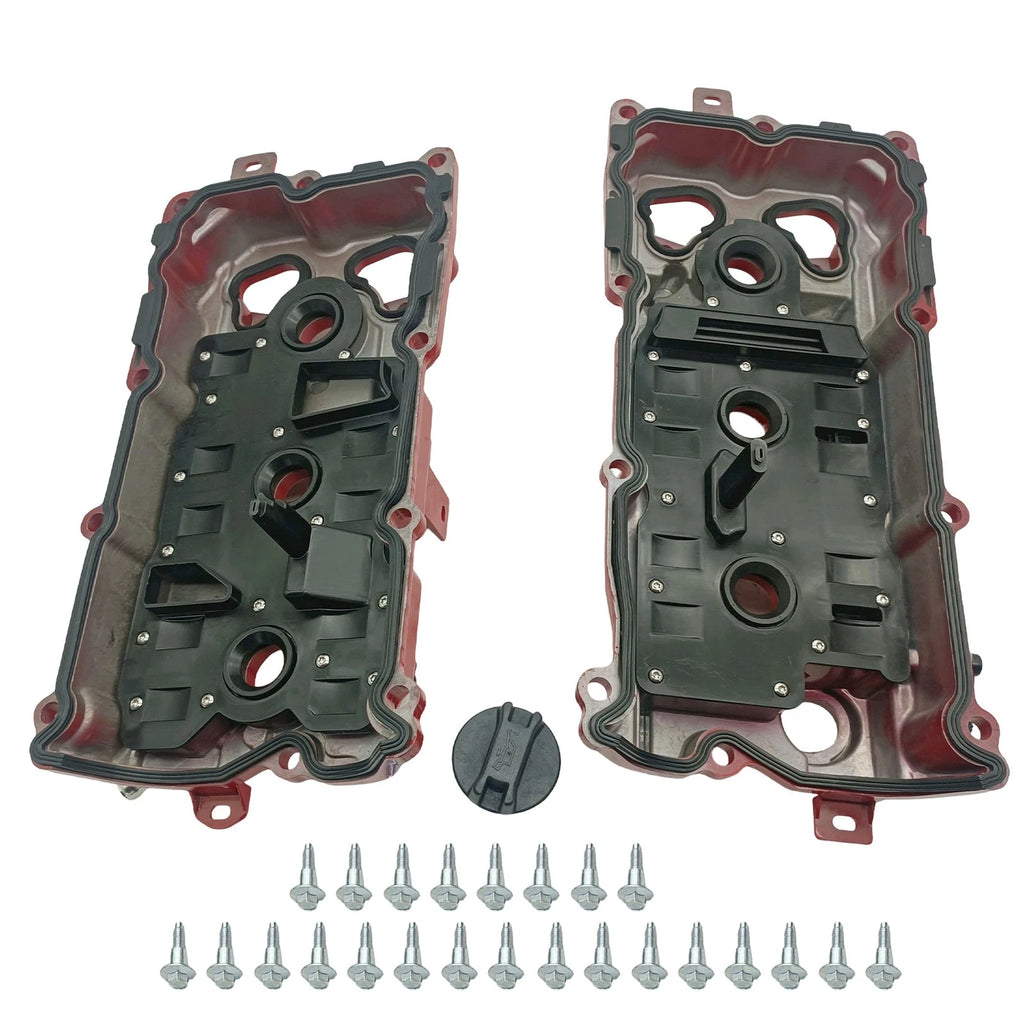 Aluminum Red Valve Covers for Infiniti QX60 (2015–2016) & Nissan Maxima (2009–2020)
