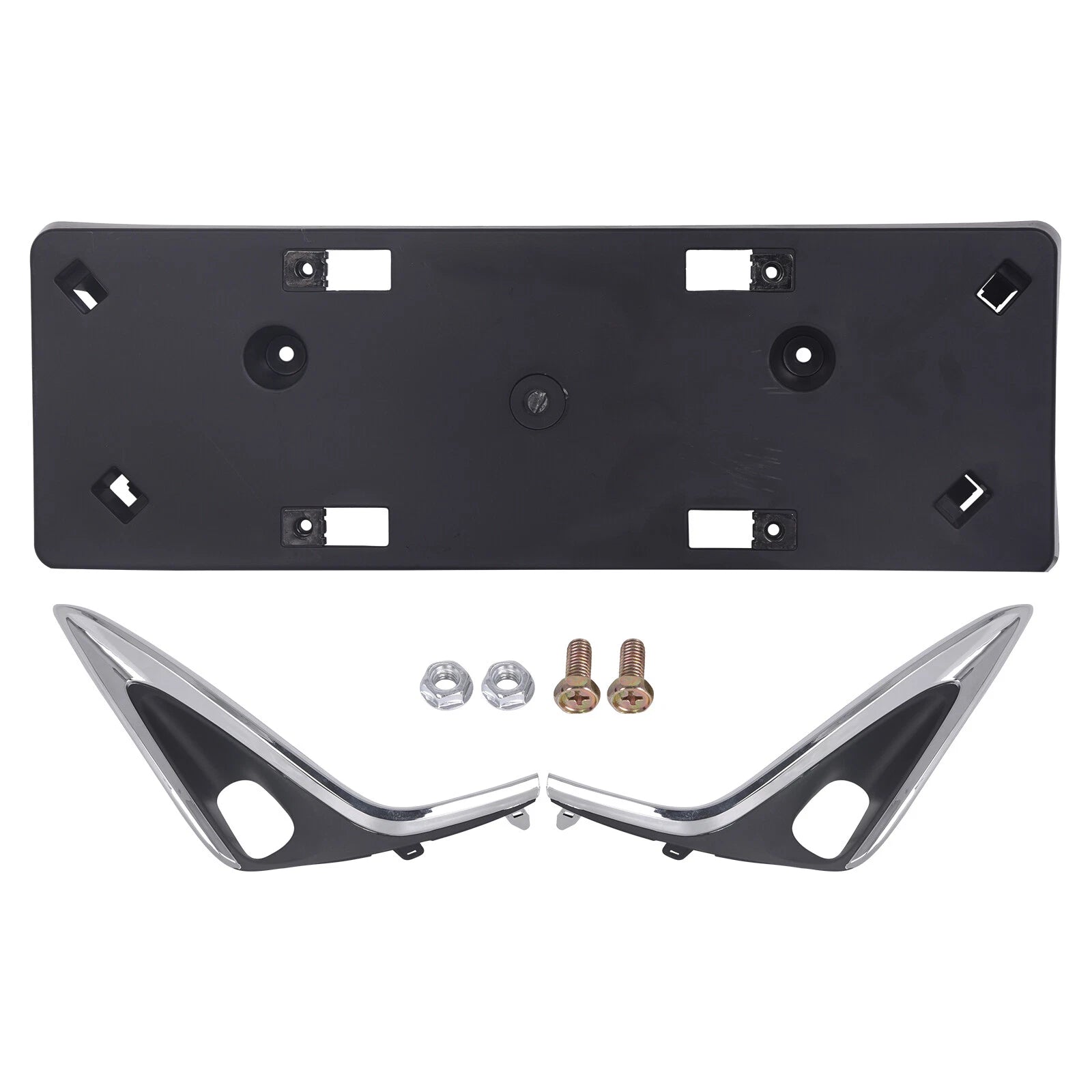 Front Upper Grille with Trim Molding for Lexus ES300H ES350 (2016-2018)