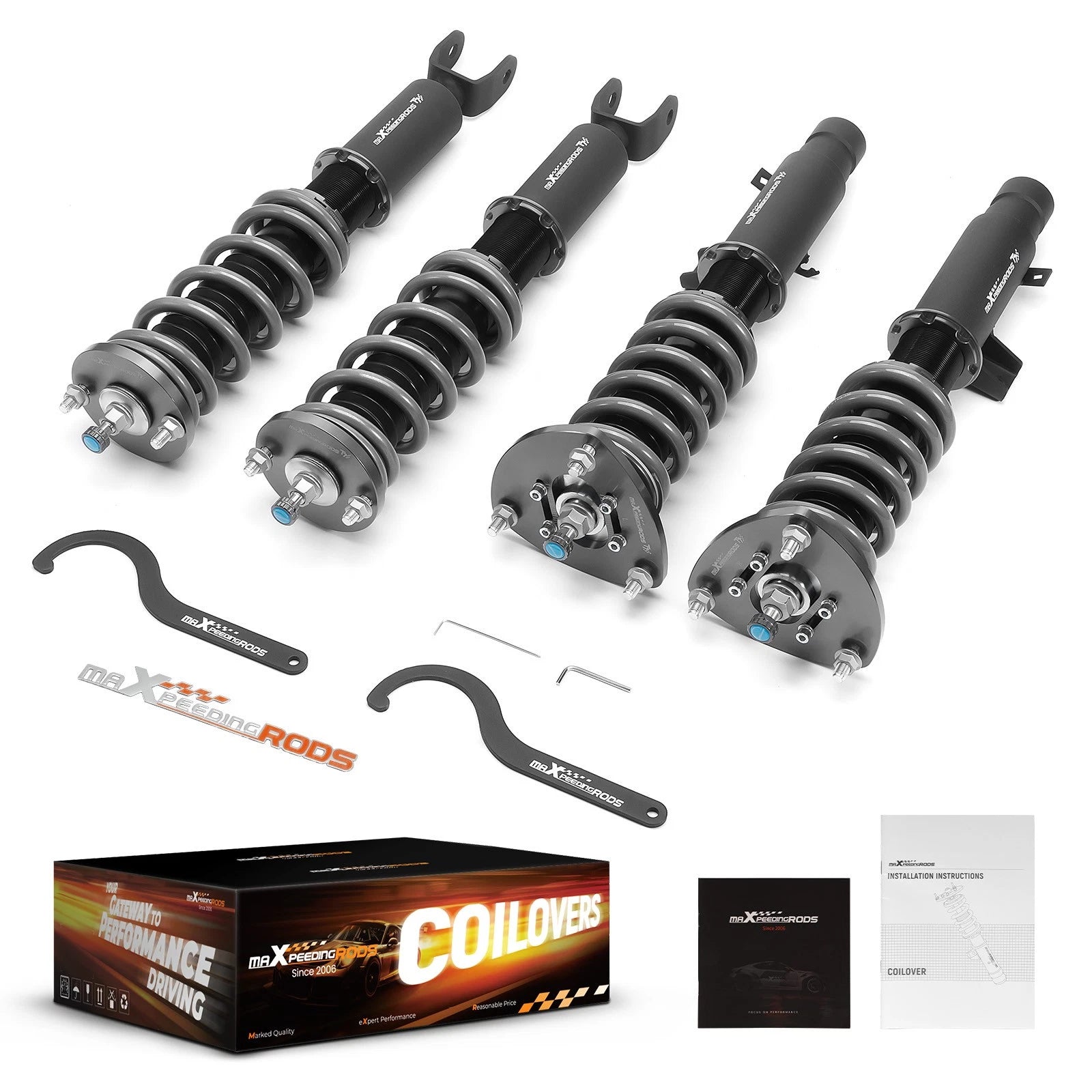 Coilover Suspension 24 Level Damper Kit for Acura TLX (2015-2020)