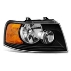 Right Headlight for Ford Expedition (2003–2006) Black Bezel OE Style