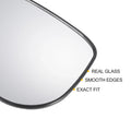 Left Side White Mirror Glass w/ Back Non-heated for Honda Fit Jazz (2009-2013)