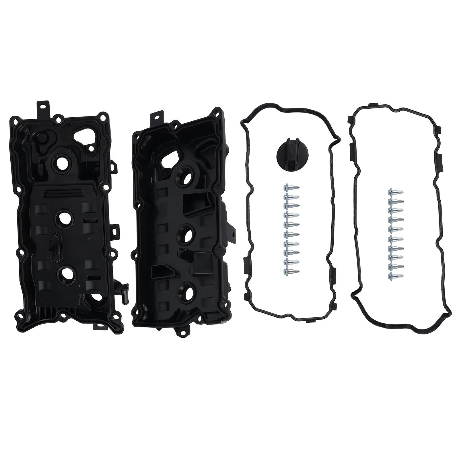 2X Valve Cover with Gasket & Oil Cap for Nissan Altima Pathfinder (2007–2014)