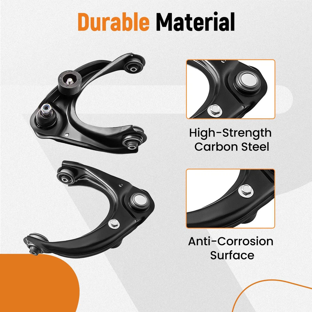 Set of 6 Control Arms & Ball Joints for Mercury Milan (2008–2011)