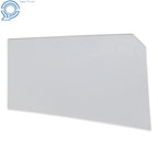 White Fuel Fill Door for Dodge Ram ProMaster 1500 2500 3500 (2014–2021)