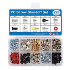 228Pcs PC Screw Standoff Set for Computer Case Cooler Fan