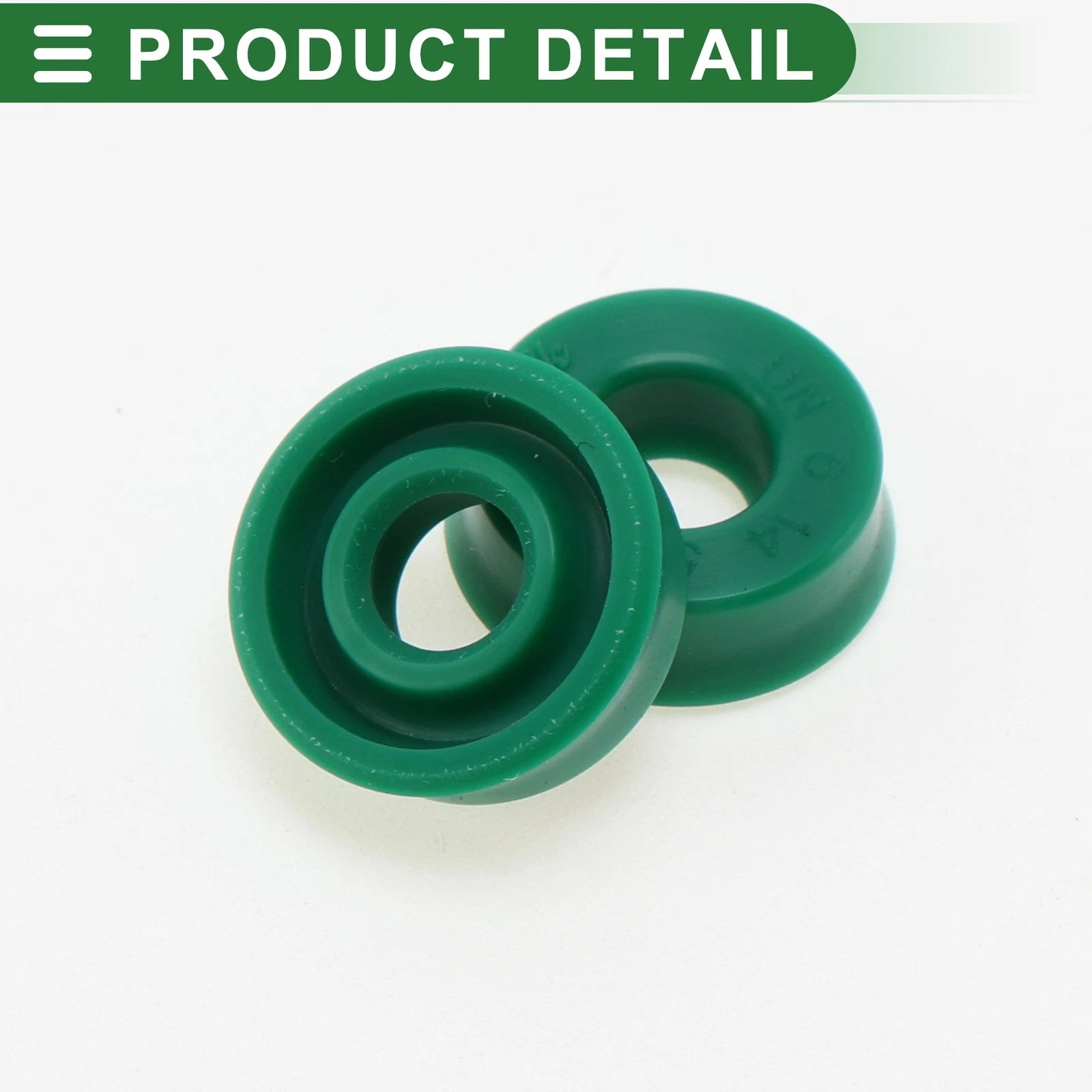 Set of 5 Oil Seal Rotary Shaft Seal 6x14x5mm High Pressure Green for Various Models