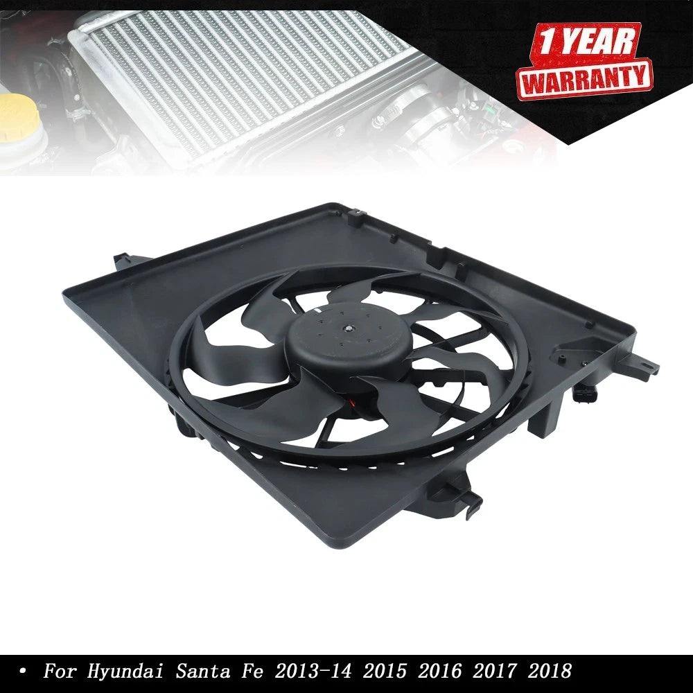 Cooling Fan Assembly for Hyundai Santa Fe (2013–2018)