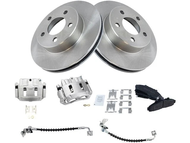 Front Brake Pad Rotor Caliper Set for Mazda B4000 (1998–2002) YF199RH