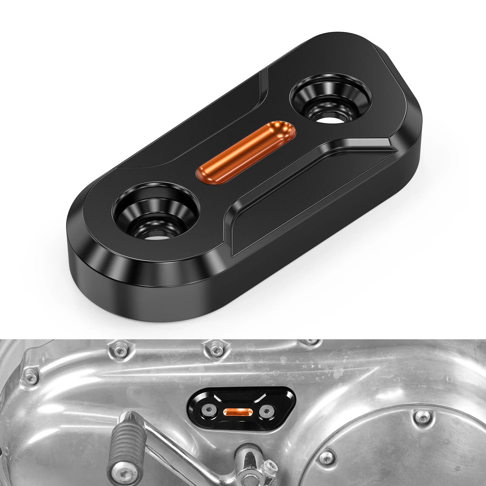 Primary Chain Inspection Cover 34993-04A for Harley Forty Eight XL1200X (2010–2022)