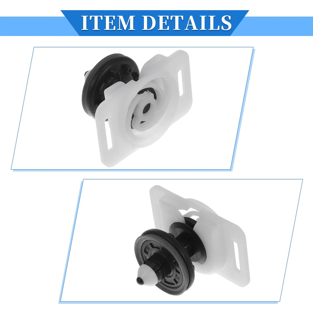 10X Door Panel Trim Clips for Audi A4 (2003–2009) - Base Bracket Retainer
