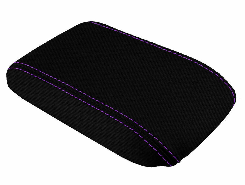 Console Lid Armrest Cover for Honda Prelude (1997–2001) Carbon Fiber