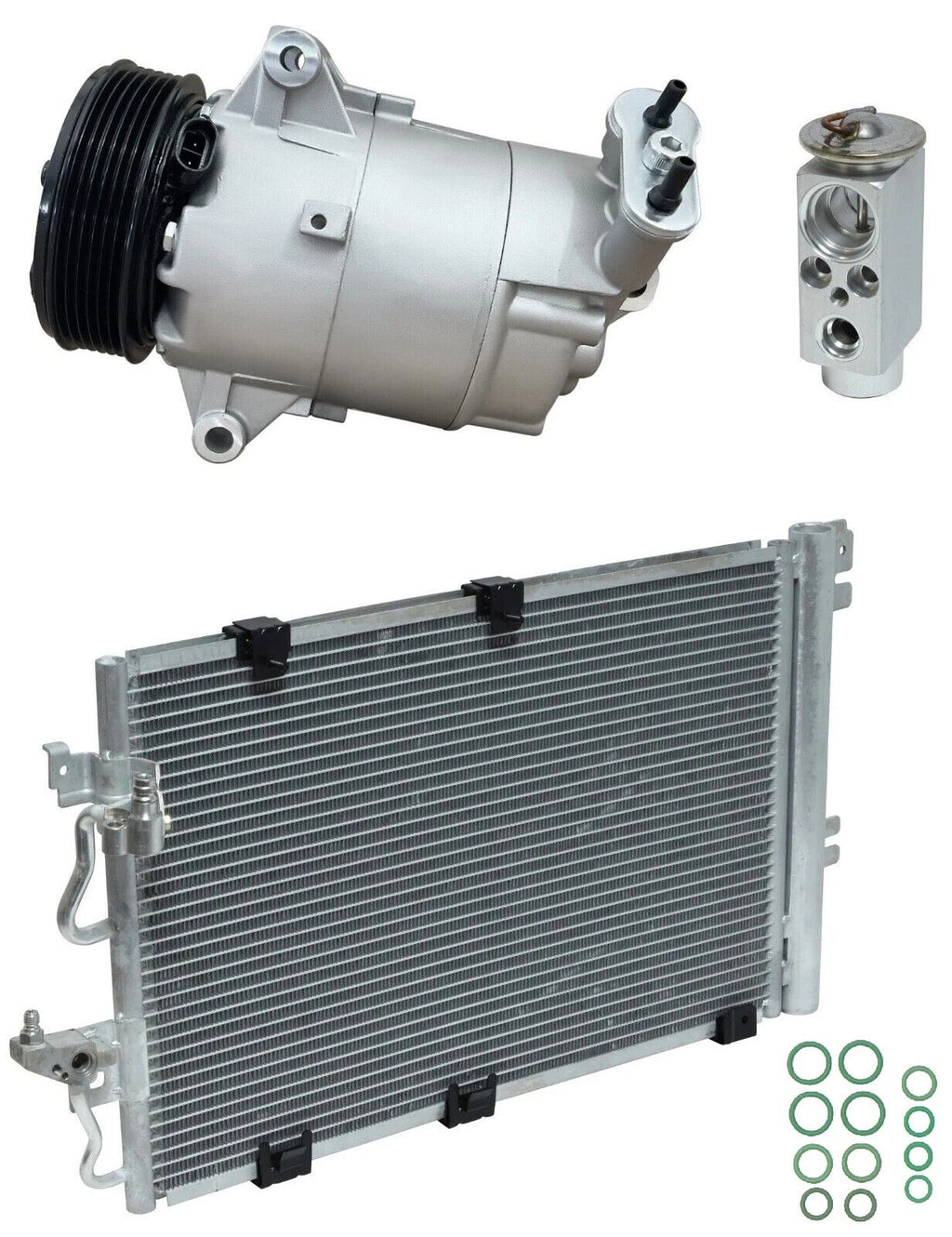 A/C Compressor Kit With Condenser for Saturn Astra 1.8L (2009–2009)